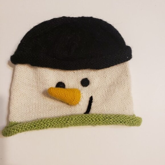 Alpaca snowman child cap - Picture 4 of 4